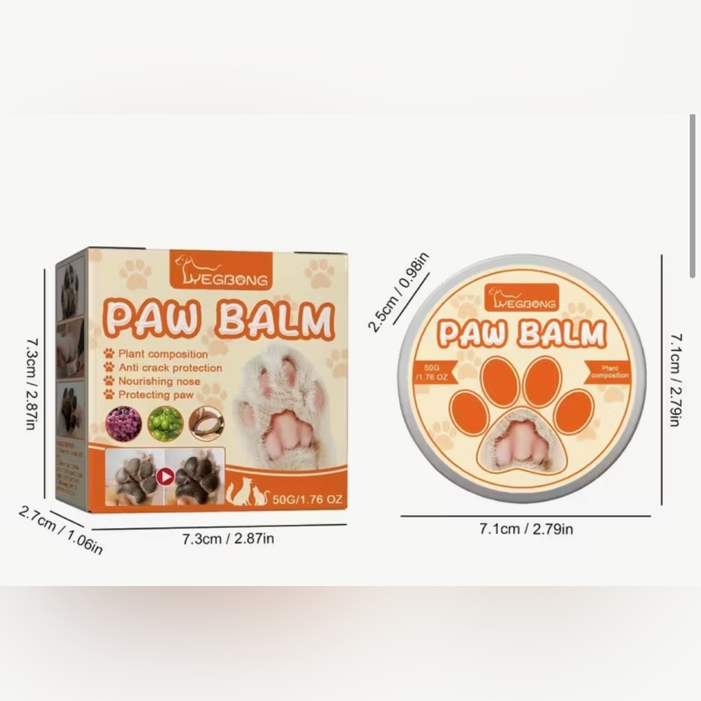 Paw Balm for Pets - Brand New